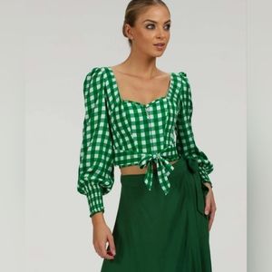 BNWT Corset Story Gingham Top Plus Size Brand New Unworn Cosplay 40